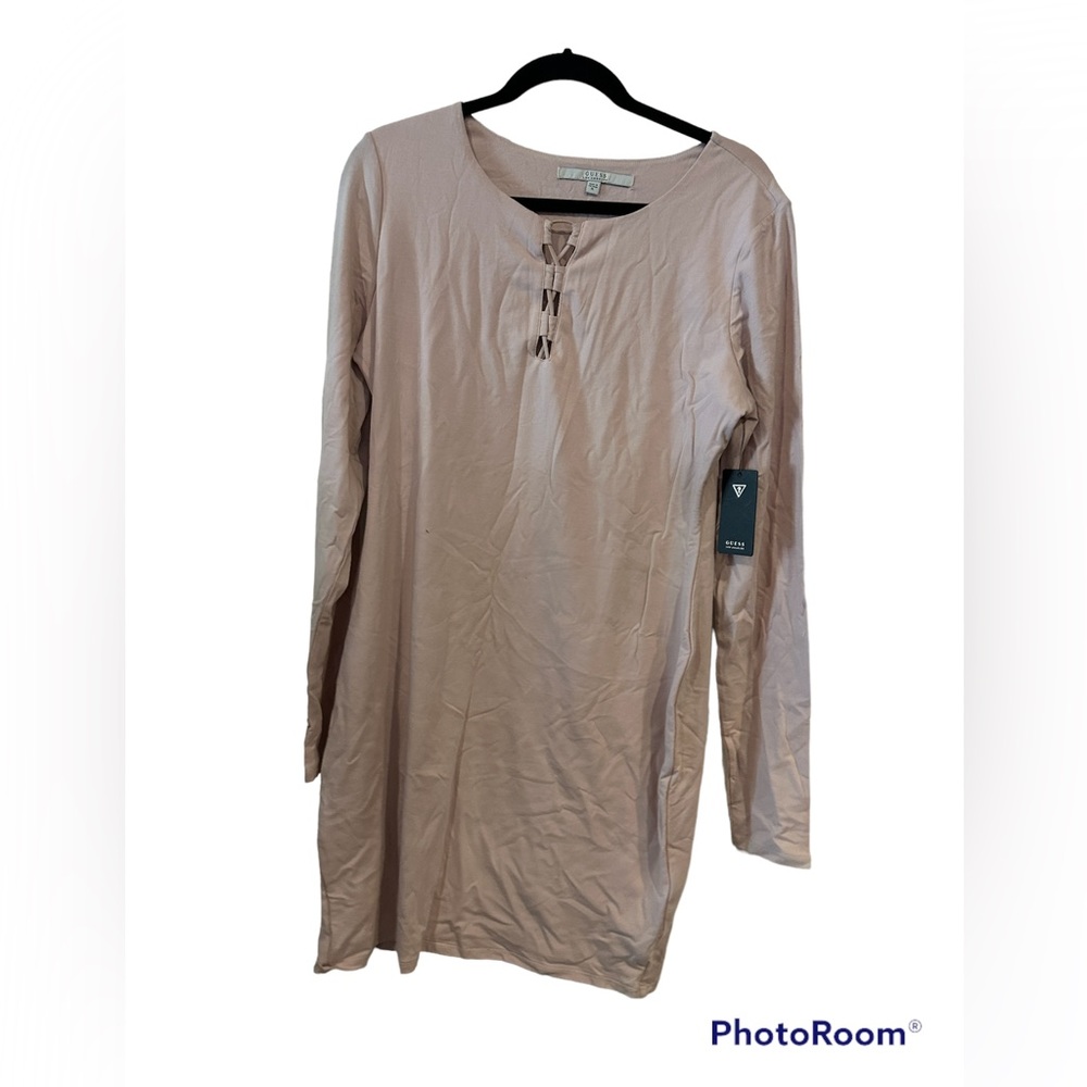 NWT knee length shift dress- Guess- size XL
